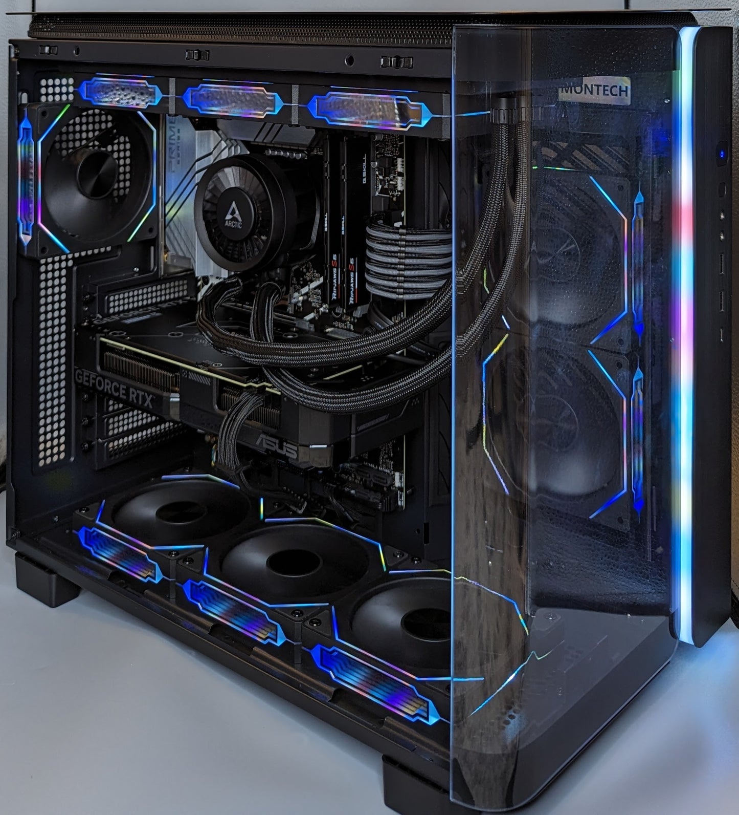 TTS Platinum Tier Gaming PC - Intel 12900k / RTX 4070Super / 32GB DDR5 RAM / 1TB M.2 NVMe Storage