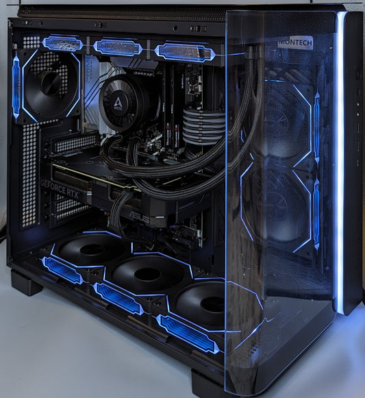 TTS Platinum Tier Gaming PC - Intel 12900k / RTX 4070Super / 32GB DDR5 RAM / 1TB M.2 NVMe Storage