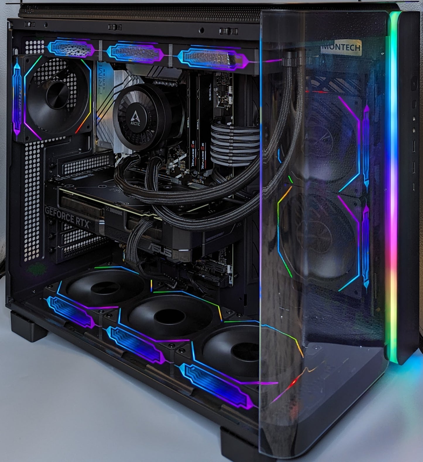 TTS Platinum Tier Gaming PC - Intel 12900k / RTX 4070Super / 32GB DDR5 RAM / 1TB M.2 NVMe Storage