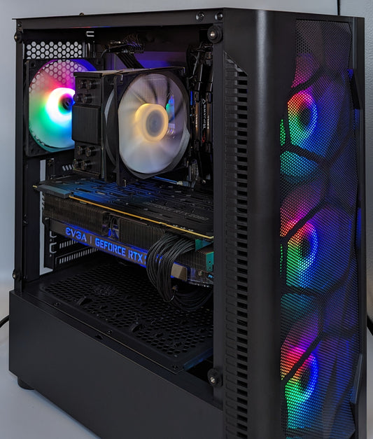 TTS Bronze Tier Gaming PC - Intel 12400 / RTX 2080 / 16GB DDR4 RAM / 1TB M.2 NVMe Storage