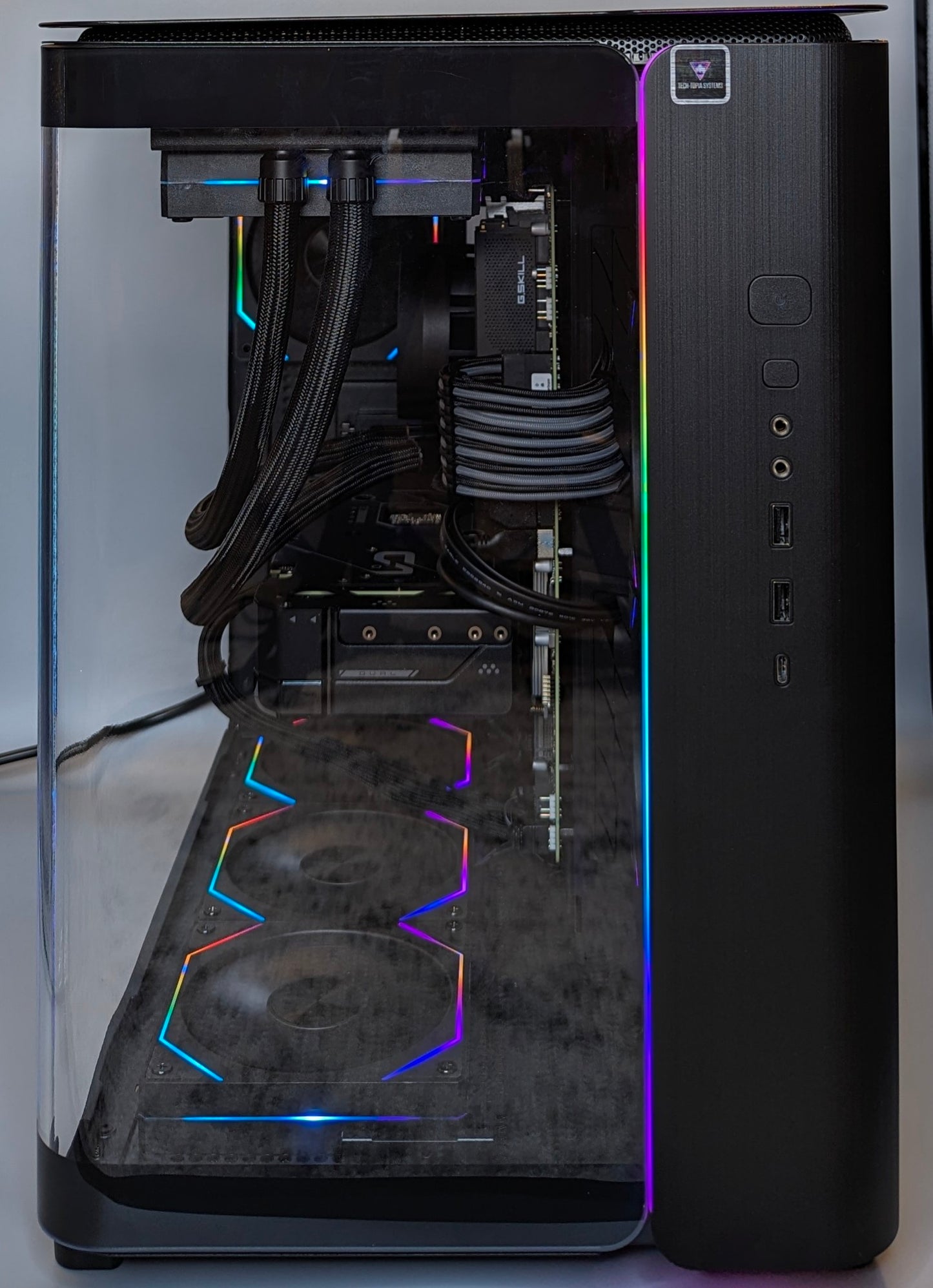 TTS Platinum Tier Gaming PC - Intel 12900k / RTX 4070Super / 32GB DDR5 RAM / 1TB M.2 NVMe Storage